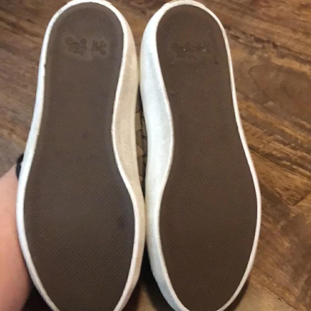COACH brown “Empire” canvas sneakers brown size 8B - Picture 6 of 13